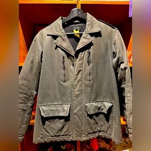 APC Vintage 1997 Women’s Oil Cotton French Military Style Jacket